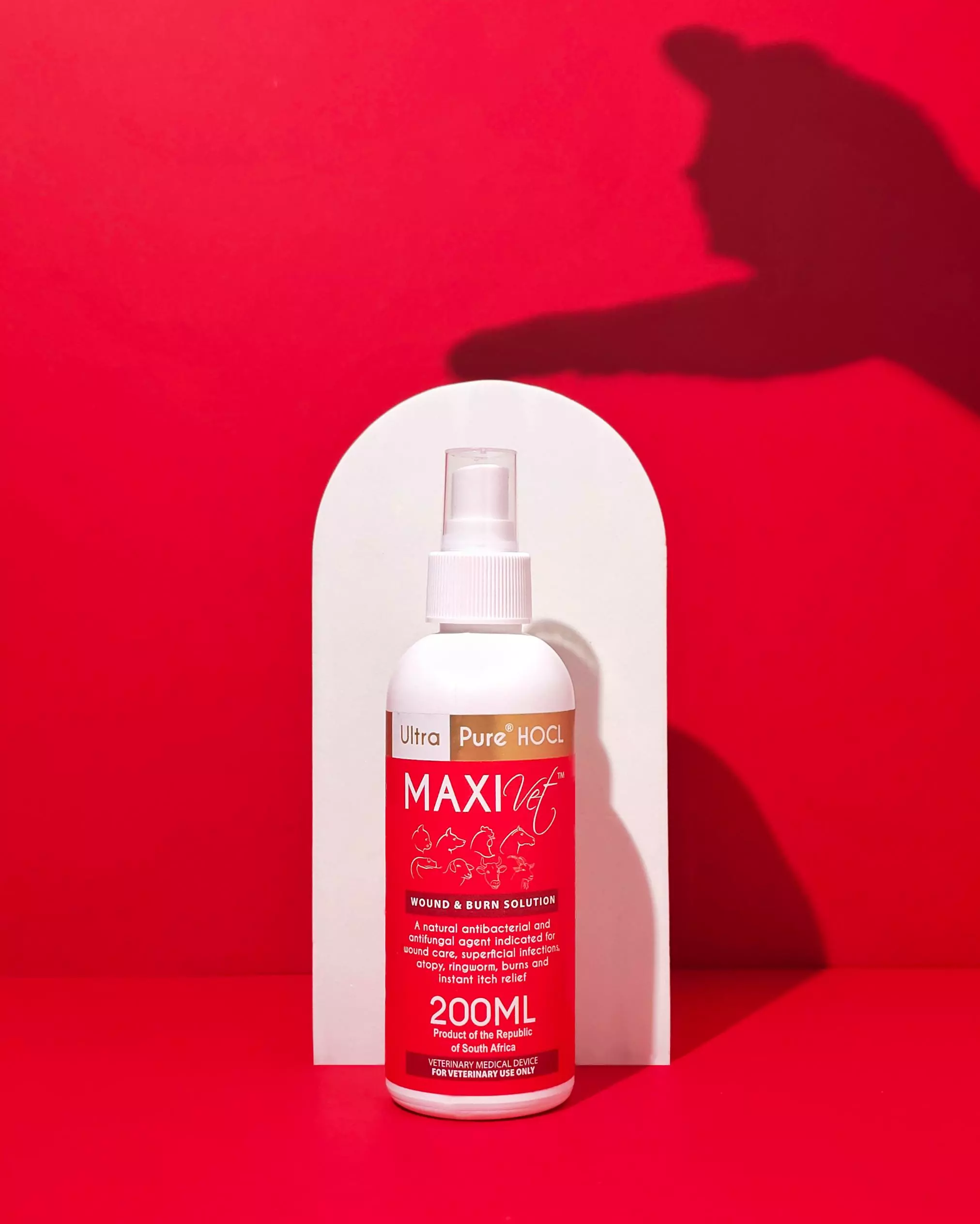 Ultrapure® HOCL MaxiVet™ Wound & Burn Solution