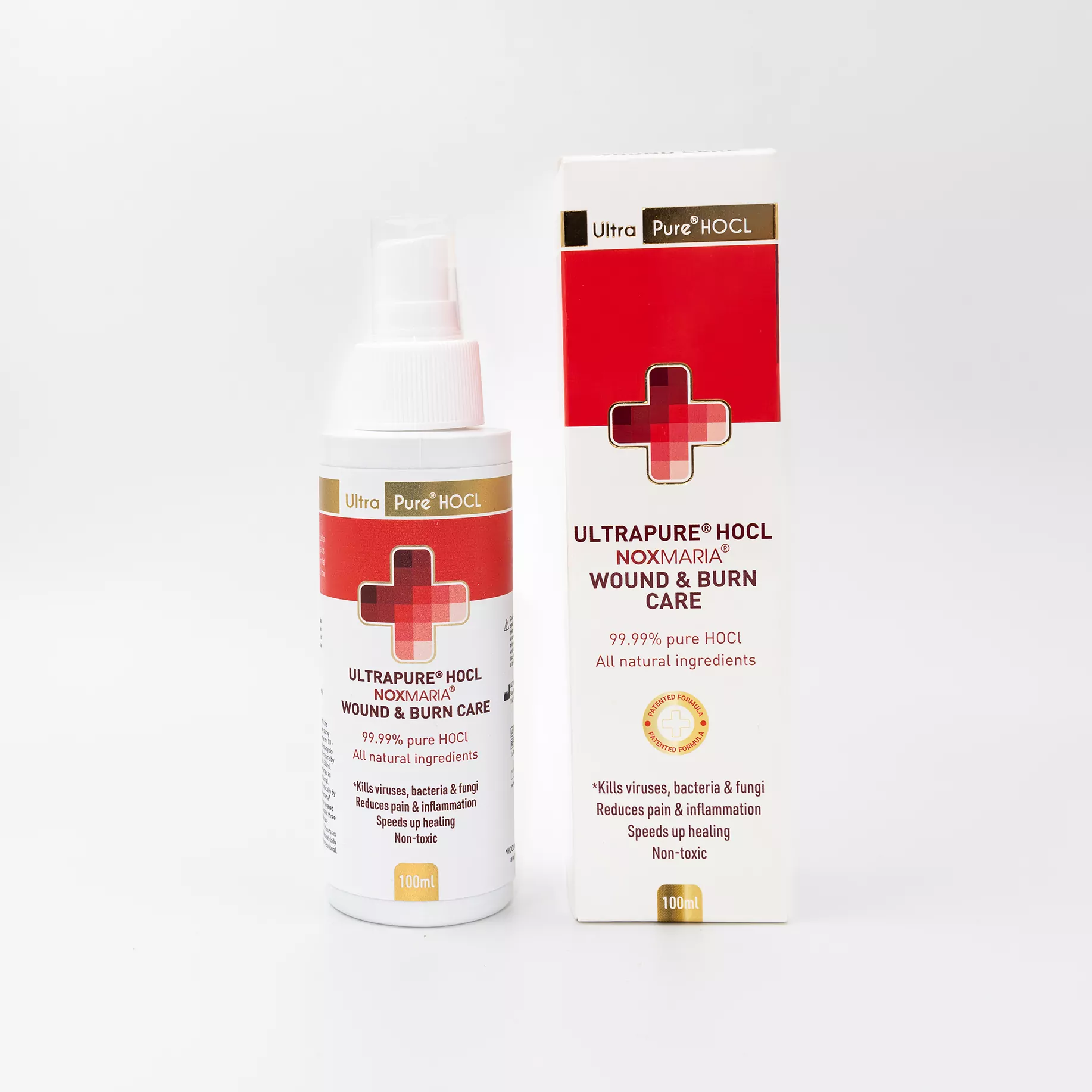 Ultrapure® HOCL Noxmaria® Wound & Burn Care