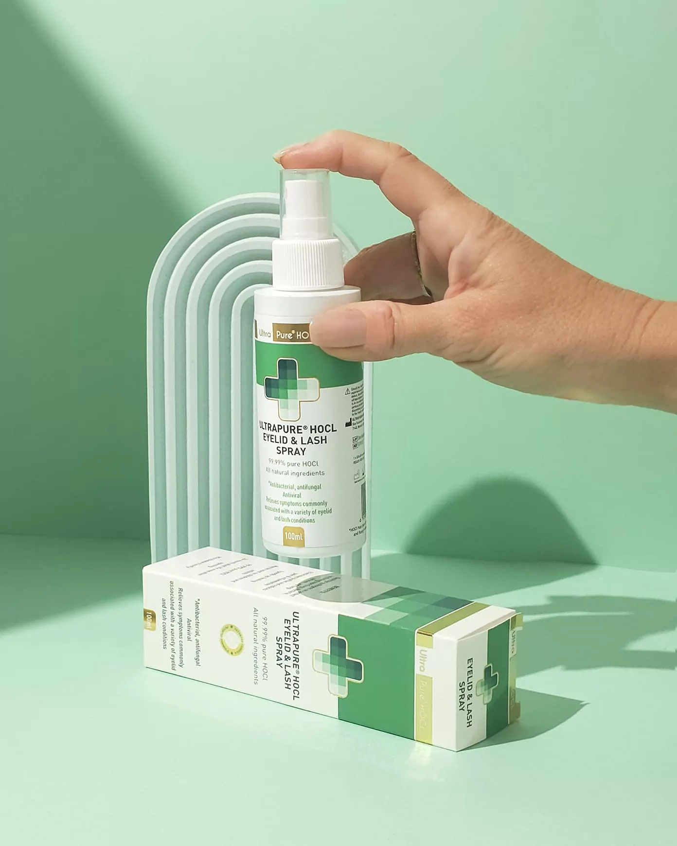 Ultrapure® HOCL Eyelid & Lash Spray - Image 2